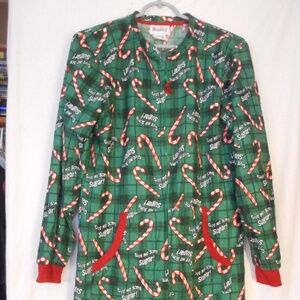 Christmas Size s/m Adult one piece pajama Unisex